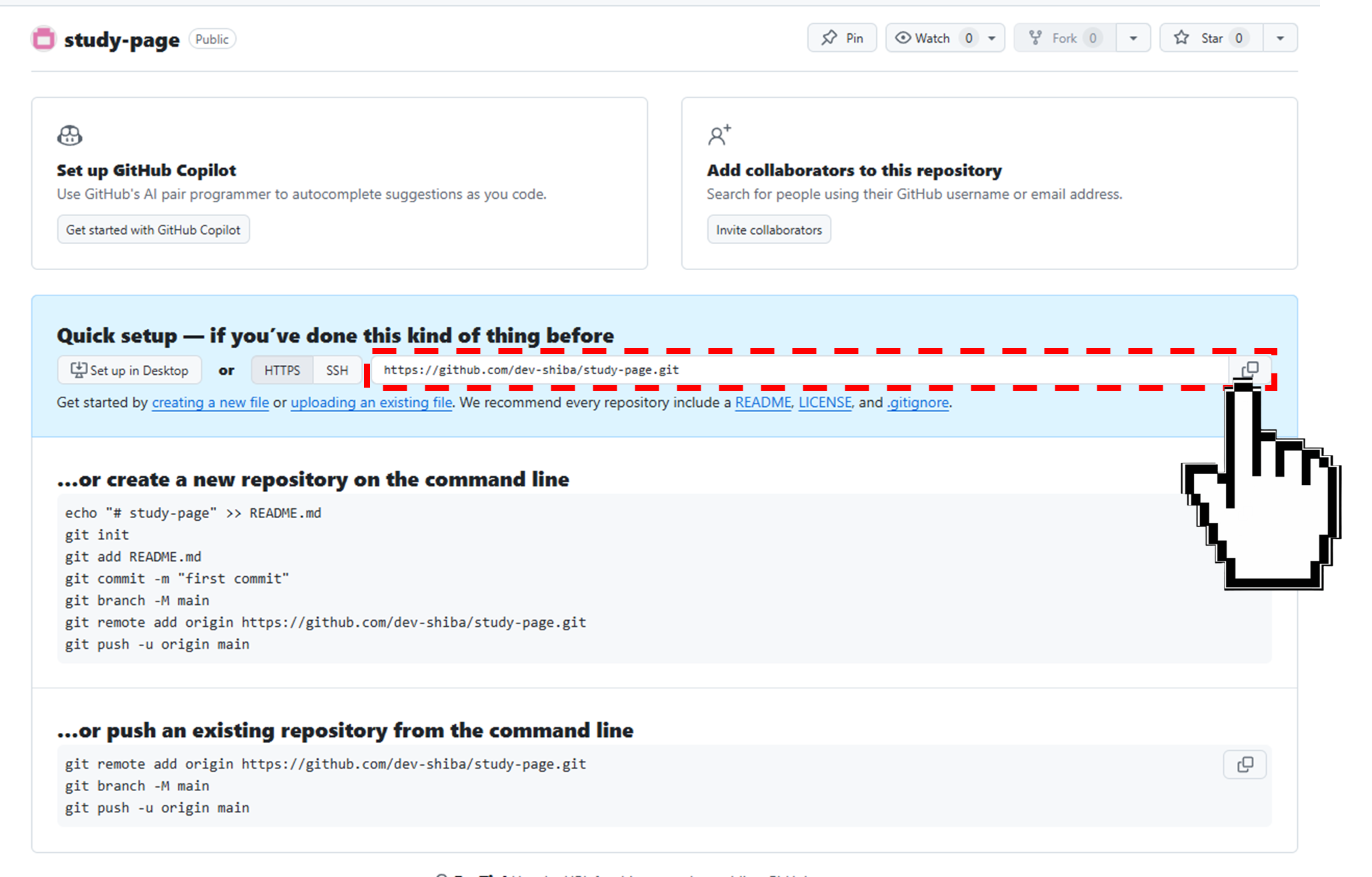 Create new GitHub repository