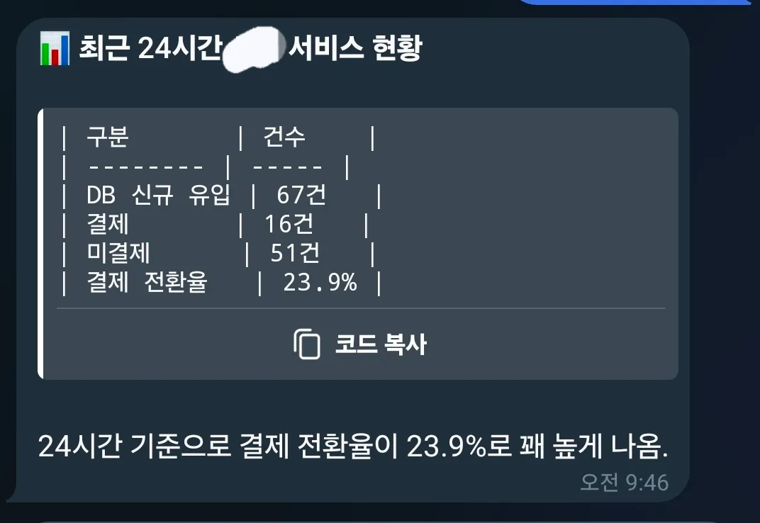 자동화로 돌아가는 부계정에서 나오는 수익
